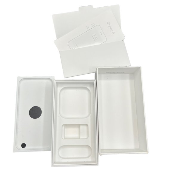 Apple iPhone 6 Gold Phone Empty Storage Box White Original Replacement 64GB - Picture 4 of 6